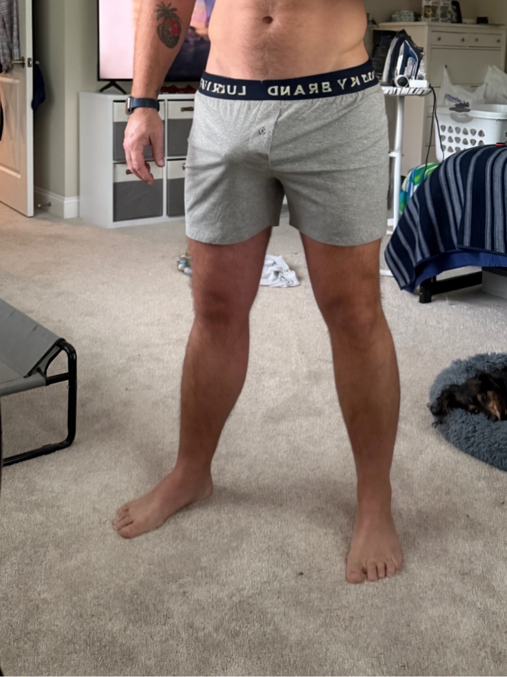 Men’s assorted boxers 5 pair large